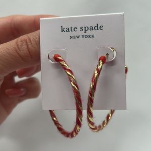 NWT Kate Spade Hoop Earrings